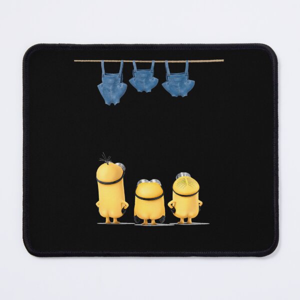 Item preview, Minions Bottoms Up Laundry Line Illustration designed and sold by ZoneCoDesigns.