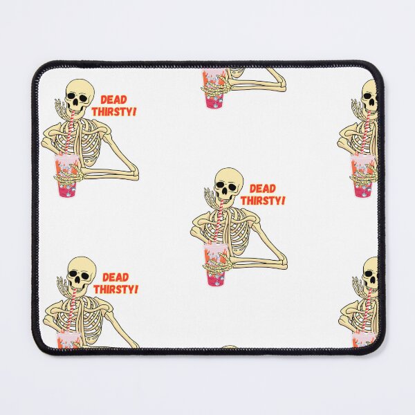 Item preview, Skeleton Humour T Shirt - Dead Thirsty! designed and sold by soprinted.