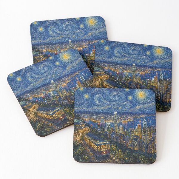 Item preview, The Peak - Van Gogh's Dream Travels (Impressionist Art) designed and sold by ianm1028.