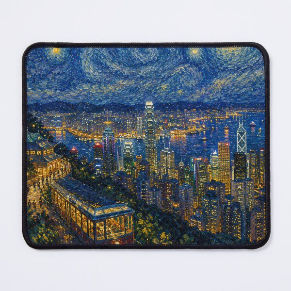 Item preview, The Peak - Van Gogh's Dream Travels (Impressionist Art) designed and sold by ianm1028.