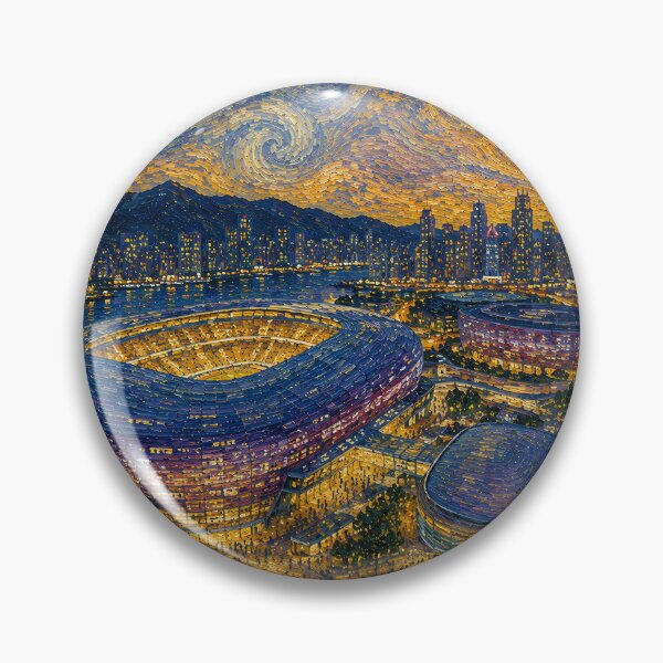 Item preview, Kai Tak Sports Park - Van Gogh's Dream Travels (Impressionist Art) designed and sold by ianm1028.