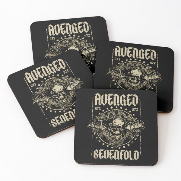 Item preview, avenged sevenfold the golden skull designed and sold by JamieJoann47.
