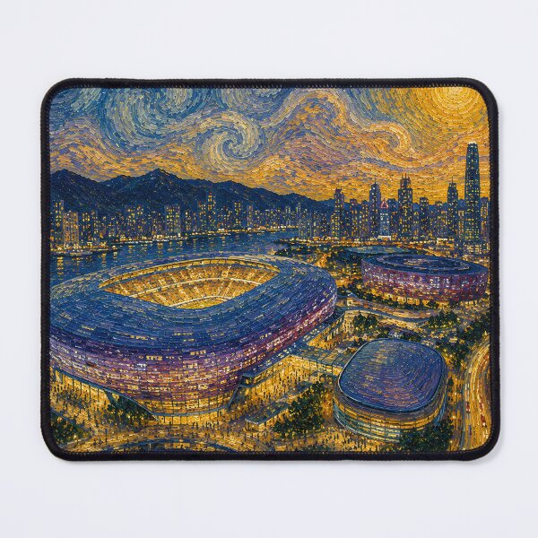 Item preview, Kai Tak Sports Park - Van Gogh's Dream Travels (Impressionist Art) designed and sold by ianm1028.