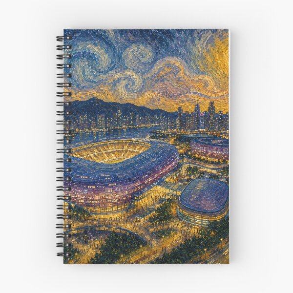 Item preview, Kai Tak Sports Park - Van Gogh's Dream Travels (Impressionist Art) designed and sold by ianm1028.