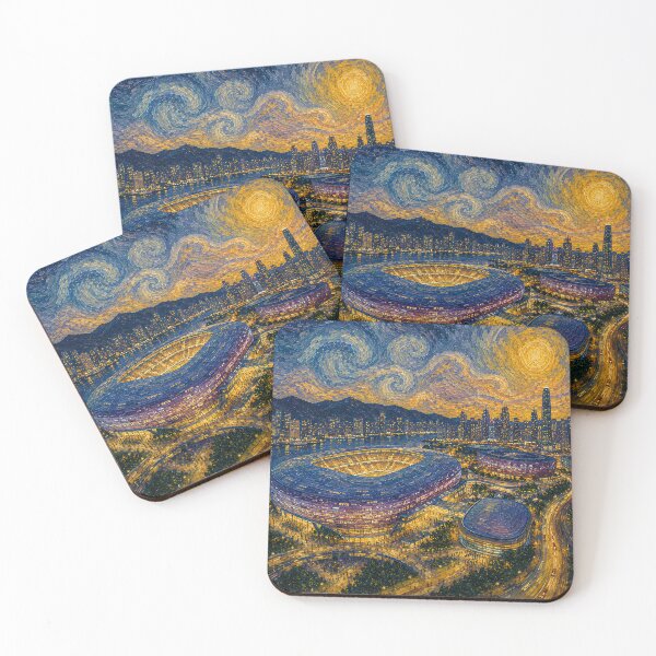 Item preview, Kai Tak Sports Park - Van Gogh's Dream Travels (Impressionist Art) designed and sold by ianm1028.