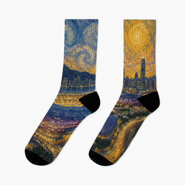 Item preview, Kai Tak Sports Park - Van Gogh's Dream Travels (Impressionist Art) designed and sold by ianm1028.