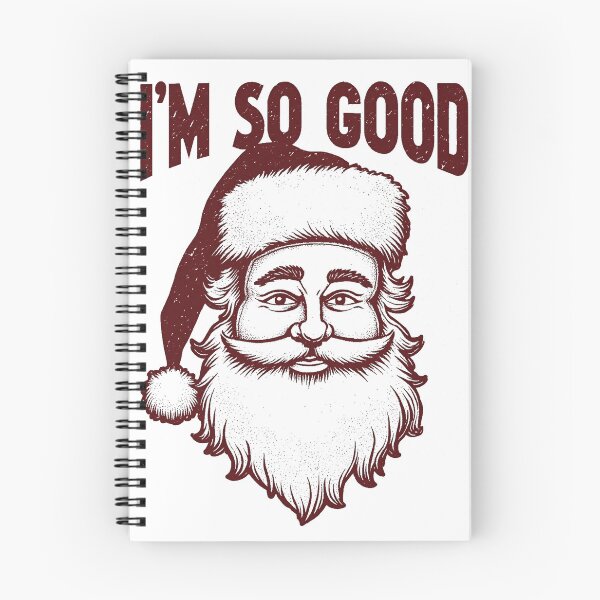 Item preview, I'm So Good Santa Came Twice Funny Vintage Christmas designed and sold by icm4639.