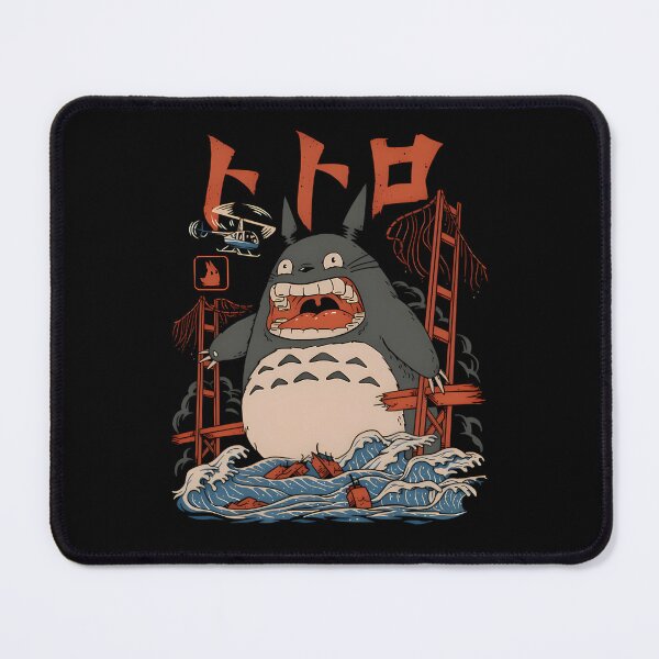 Item preview, Totoro Godzilla Parody Golden Gate Bridge Kaiju designed and sold by ZoneCoDesigns.