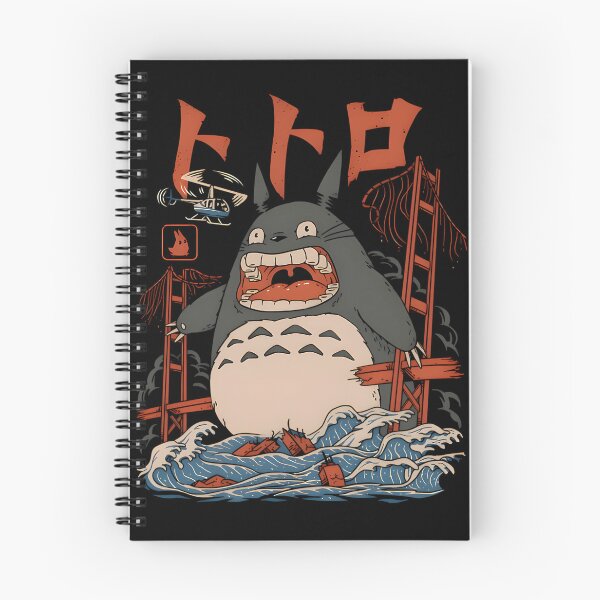 Item preview, Totoro Godzilla Parody Golden Gate Bridge Kaiju designed and sold by ZoneCoDesigns.
