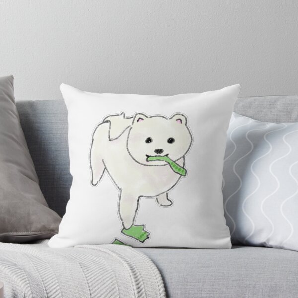 Item preview, Cute Dog Ripped Money Hand Drawn Art designed and sold by raun.draw.