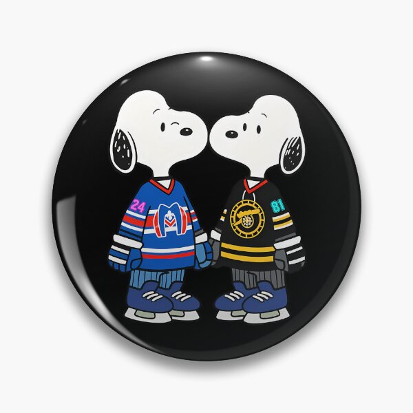 Item preview, Snoopy Hockey Heated Rivalry Shane Hollander and Ilya Rozanov designed and sold by Nahkolahmom.