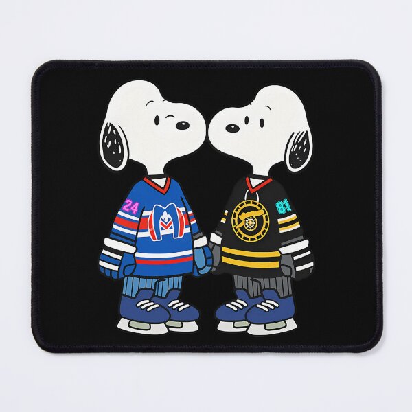 Item preview, Snoopy Hockey Heated Rivalry Shane Hollander and Ilya Rozanov designed and sold by Nahkolahmom.