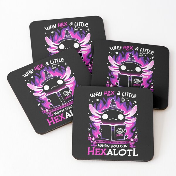 Item preview, axolotl witching hour - spooky salamander designed and sold by JamieJoann47.