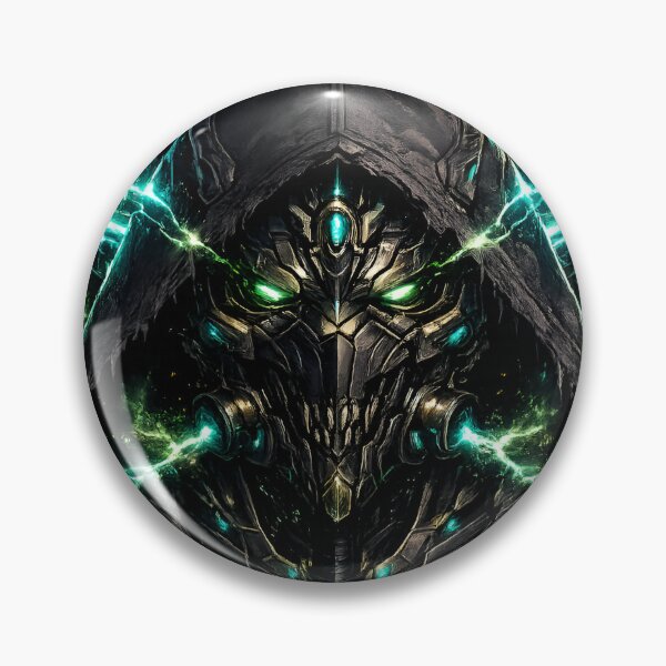 Item preview, Cyberpunk Phantom Ghoul Lime Green Art designed and sold by RiteshCenter .