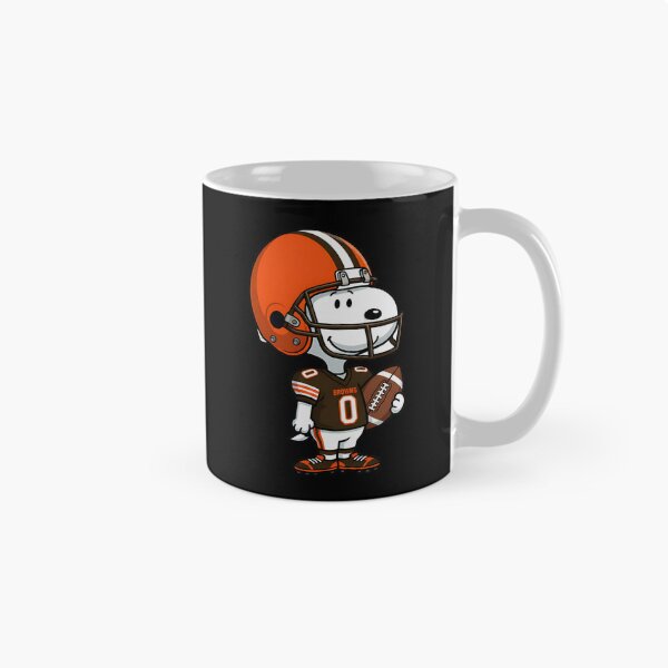 Item preview, Snoopy Football Cleveland Browns designed and sold by Nahkolahmom.