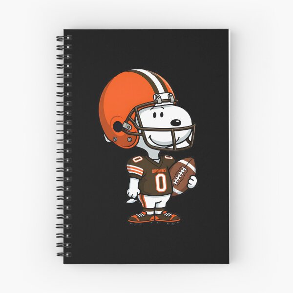 Item preview, Snoopy Football Cleveland Browns designed and sold by Nahkolahmom.