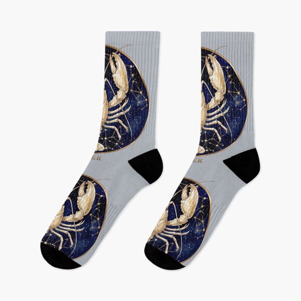 Item preview, Cancer Zodiac Lobster Celestial Astrology Art  designed and sold by MythicMood.