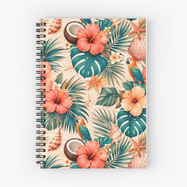Item preview, Tropical Floral Botanical Pattern designed and sold by VibeFusionX.