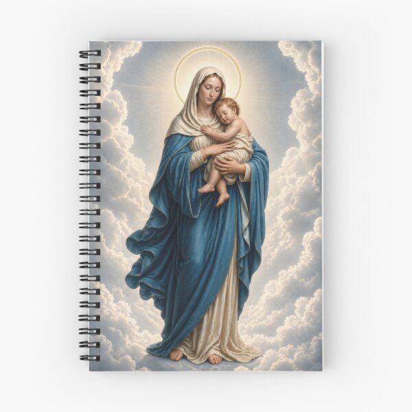 Item preview, Queen of Heaven — Madonna and Child designed and sold by Kutji.Sacred.Art.