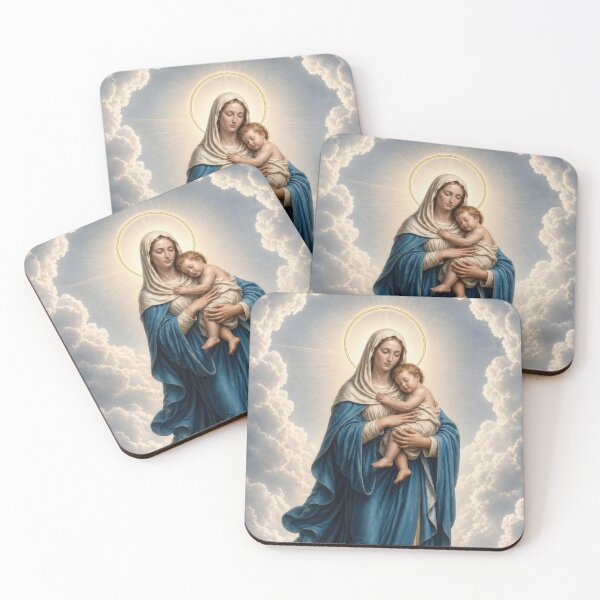 Item preview, Queen of Heaven — Madonna and Child designed and sold by Kutji.Sacred.Art.