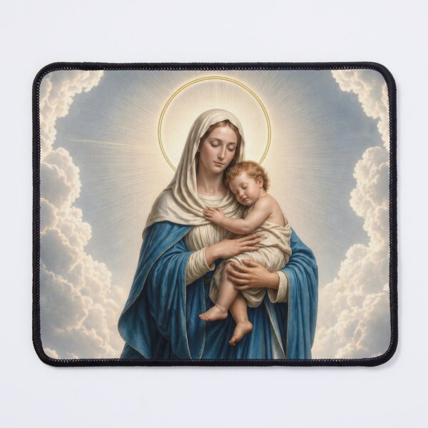 Item preview, Queen of Heaven — Madonna and Child designed and sold by Kutji.Sacred.Art.