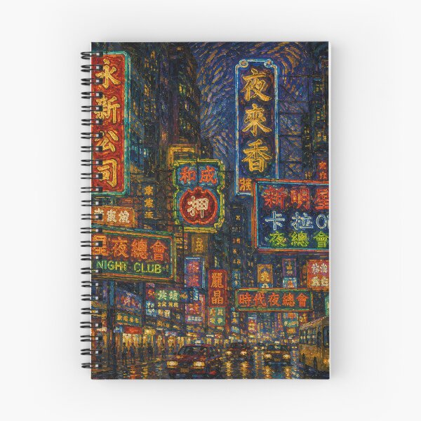 Item preview, Neon Streets - Van Gogh's Dream Travels (Impressionist Art) designed and sold by ianm1028.