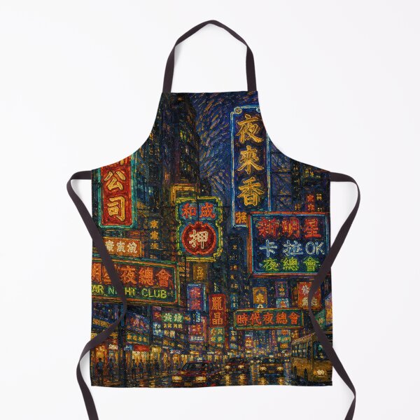 Item preview, Neon Streets - Van Gogh's Dream Travels (Impressionist Art) designed and sold by ianm1028.