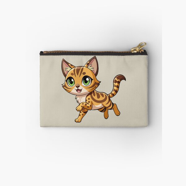 Item preview, Cute Bengal Cat Kawaii Spotted Tabby Illustration designed and sold by Mousy17.