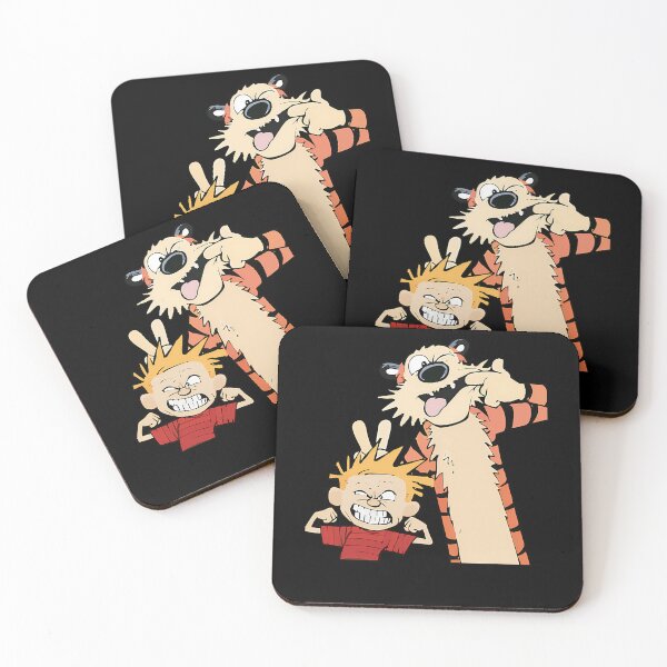 Item preview, Calvin and Hobbes Making Silly Faces designed and sold by cah-kbj.