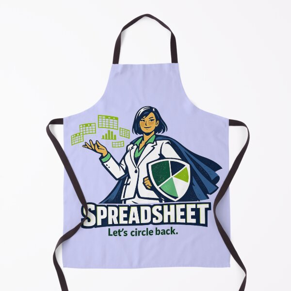 Item preview, Spreadsheet – Let's Circle Back designed and sold by KungPowUnicorn.