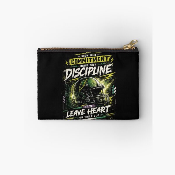 Item preview, Commitment Discipline Football Motivation designed and sold by LegendCourt.