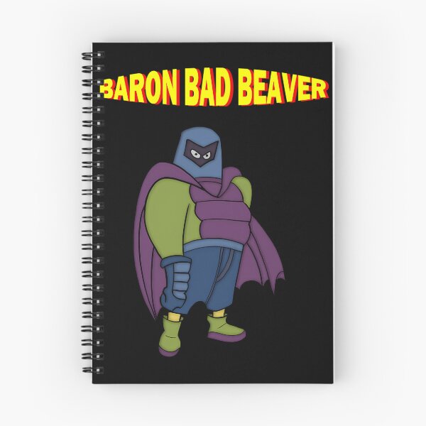Item preview, Baron Bad Beaver Angry Beavers Superhero Parody designed and sold by cah-kbj.
