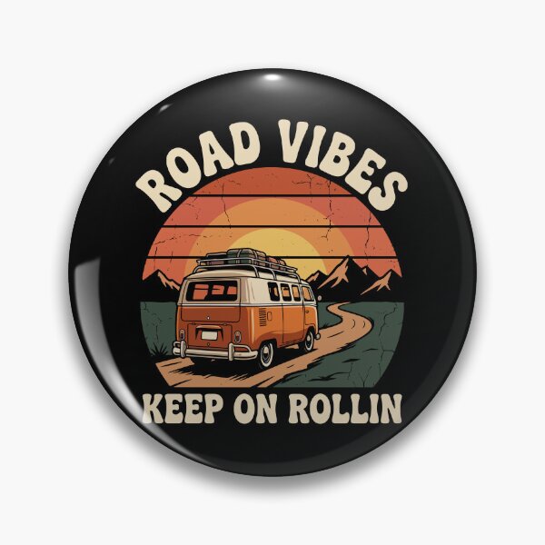 Item preview, Road Vibes Keep On Rollin designed and sold by PeachMelodyShop.
