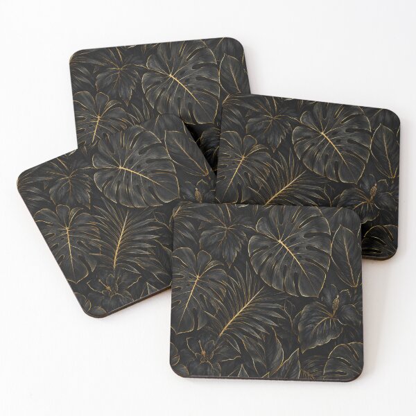 Item preview, Tropical Gothic Black Flora designed and sold by teemix.