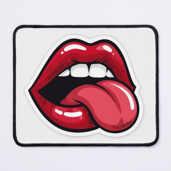 Item preview, Glossy Red Lips designed and sold by Love Joy.