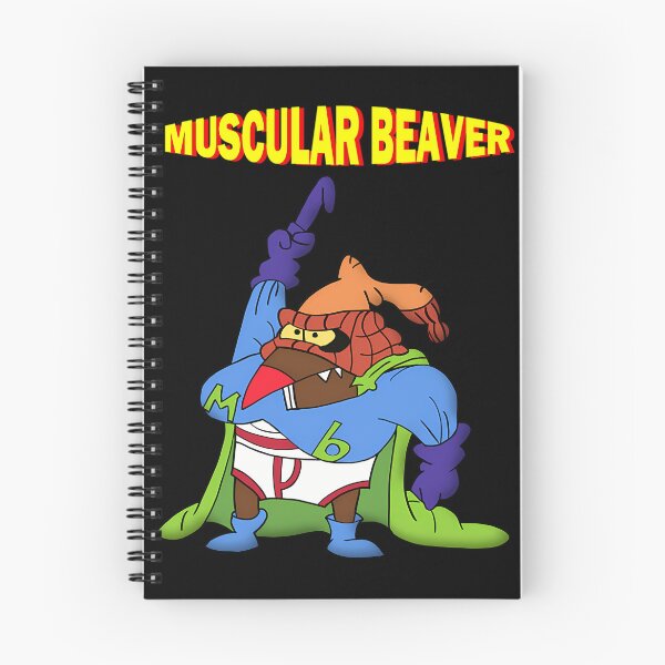 Item preview, Muscular Beaver The Angry Beavers Superhero designed and sold by cah-kbj.