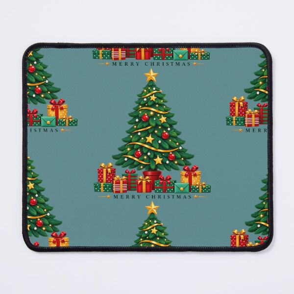 Item preview, Merry Christmas Tree with Gifts – Festive Holiday Christmas Design designed and sold by mrworld000.