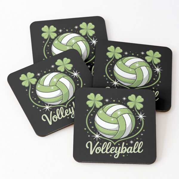 Item preview, St Patrick’s Volleyball Clover designed and sold by jkrphoto.