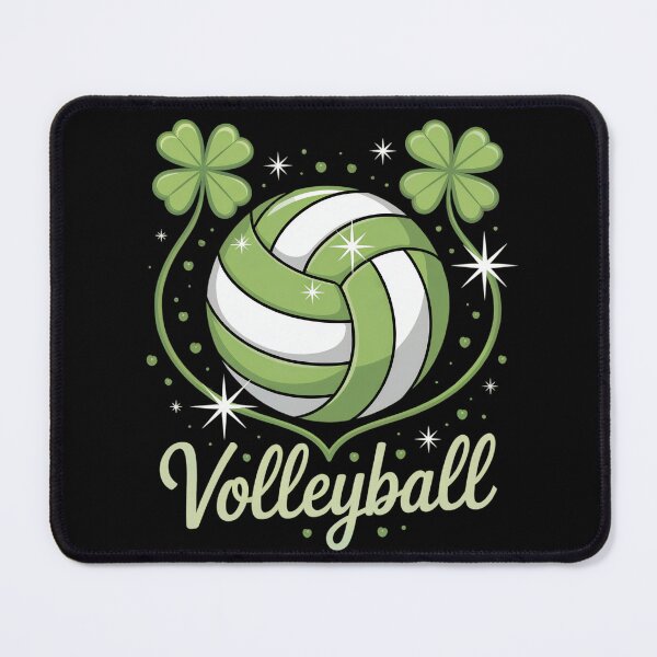 Item preview, St Patrick’s Volleyball Clover designed and sold by jkrphoto.