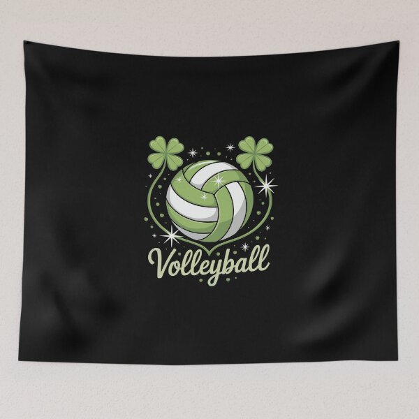 Item preview, St Patrick’s Volleyball Clover designed and sold by jkrphoto.