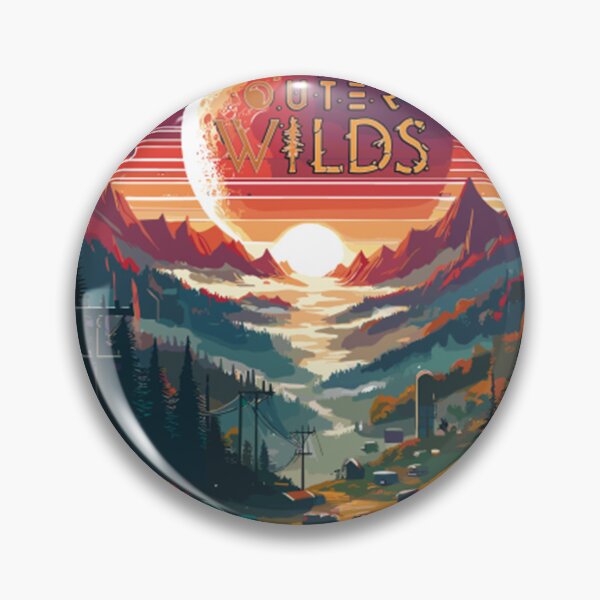 Item preview, Outer Wilds Text Moon Mountain Forest Tree House Sun designed and sold by valery-kenz.