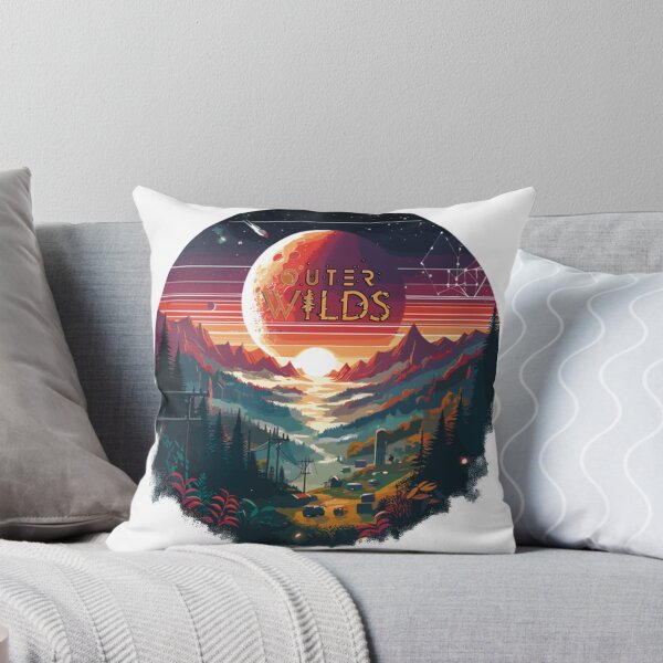Item preview, Outer Wilds Text Moon Mountain Forest Tree House Sun designed and sold by valery-kenz.
