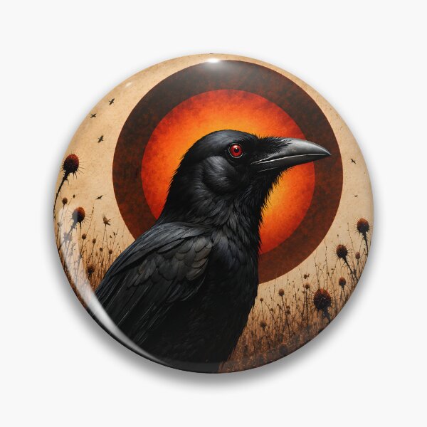 Item preview, Raven in the field under the sun designed and sold by Erlin Rudho.