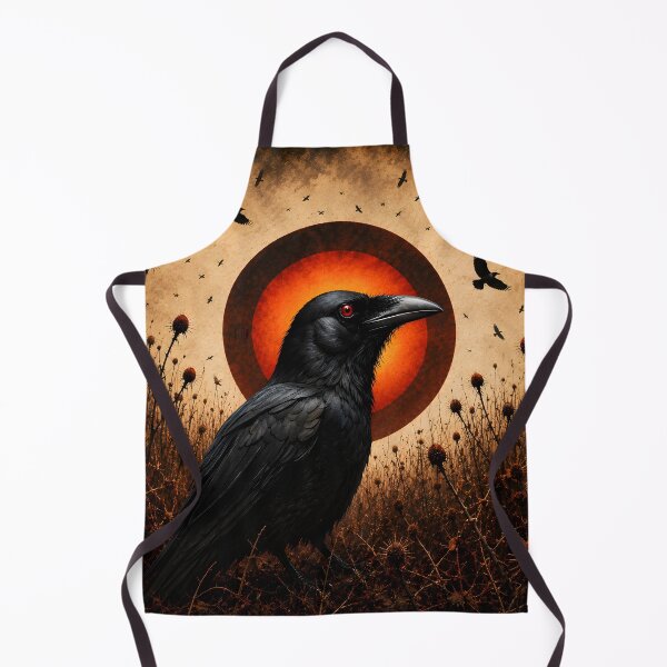 Item preview, Raven in the field under the sun designed and sold by Erlin Rudho.
