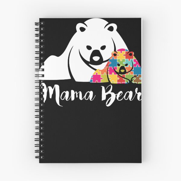 Item preview, Mama bear autism awareness mothers day designed and sold by yandrowood359.