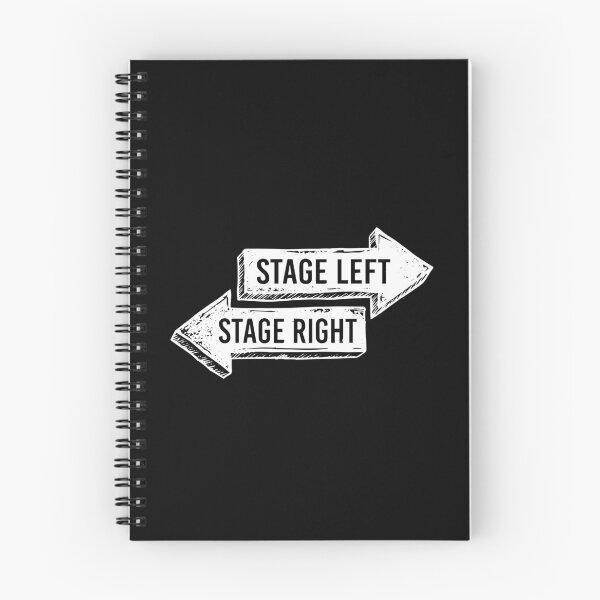 Item preview, Theatre Drama Funny Stage Left Stage Right Design designed and sold by farhanhafeez.