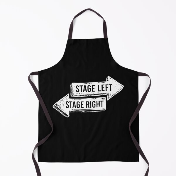 Item preview, Theatre Drama Funny Stage Left Stage Right Design designed and sold by farhanhafeez.