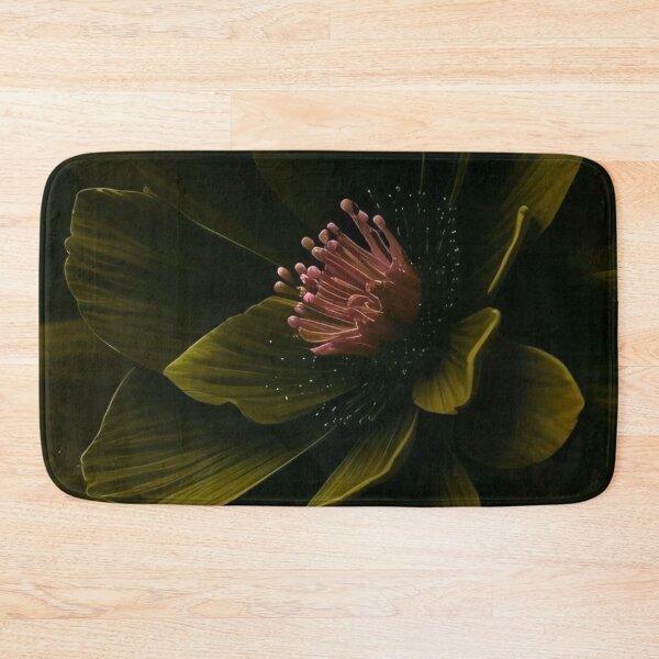 Item preview, Dark Olive Green Hellebore Floral Moody Botanical Illustration designed and sold by LYAN-STORE.