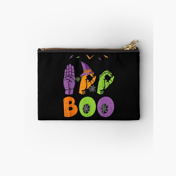 Item preview, boo hands american sign language pride asl halloween designed and sold by SusanEDudley1.