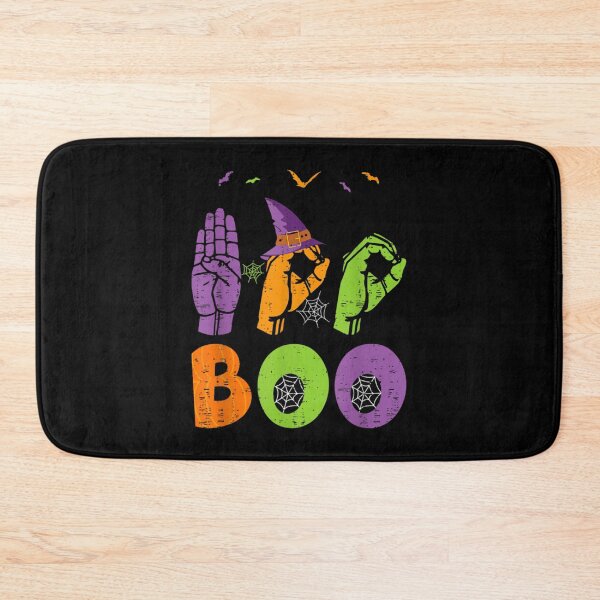 Item preview, boo hands american sign language pride asl halloween designed and sold by SusanEDudley1.